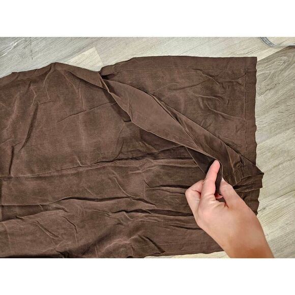 Lord and Taylor Silk Brown Petite Small Dress - Picture 10 of 14